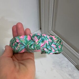 Lilly Pulitzer Tropical Pink and Green Headband